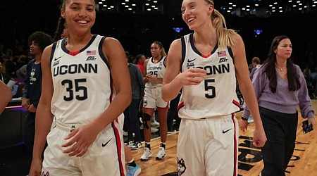 UConn survives injury scare to key player in big win over Louisville