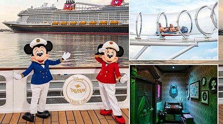 Disney Treasure cruise ship is a veritable theme park at sea