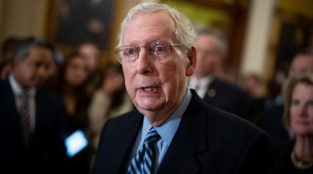 Mitch McConnell Appears to Swing at Trump-US 'Will Not Be Made Great Again'