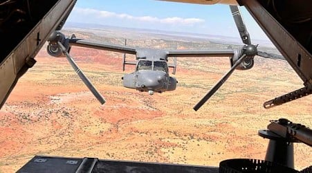 Military pauses Osprey flights again after more metal failures are found in near-crash in November