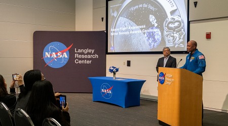 NASA Langley Employees Earn Silver Snoopy Awards