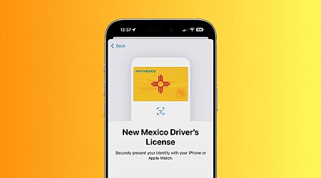 iPhone Driver's License Support in Wallet Expands to New Mexico