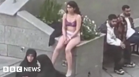 Iran releases woman detained for undressing