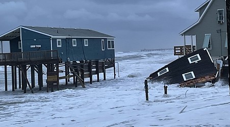 Sixth beach house collapses in North Carolina's Outer Banks in the past 6 months