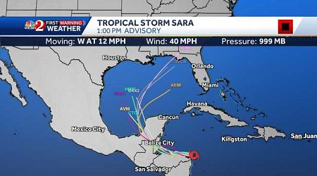 Tropical Storm Sara Has Formed – Will It Impact Disney World?