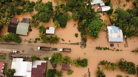 Situaţie dezastruoasă în Honduras: Inundaţii în urma precipitaţiilor abundente provocate de furtuna tropicală Sara