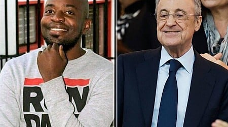 El periodista de Namibia que no votó a Vinicius en el Balón de Oro llama "frustrado" a Florentino Pérez