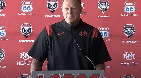 New Mexico football coach Bronco Mendenhall to leave for Utah State job