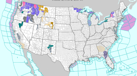 Winter Weather Advisory for 9 States Amid Lake Effect Snow