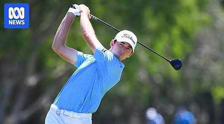 Elvis Smylie produces clutch putts on the back nine to win Australian PGA Championship