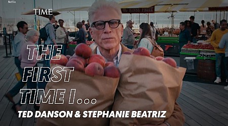 Man on the Inside Co-Stars Ted Danson and Stephanie Beatriz on Their Memorable ‘Firsts’