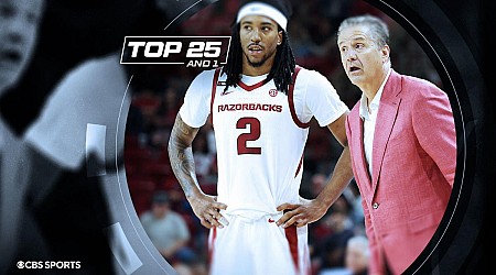 College basketball rankings: John Calipari and Arkansas face Michigan and Dusty May in Jimmy V Classic