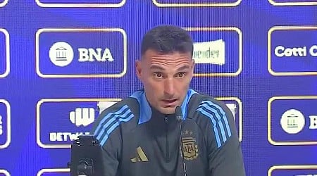 Scaloni no ve la 'Finalissima' contra España: "No está fácil..."