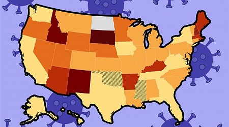 COVID Map Update Reveals New States With 'Very High' Wastewater Activity