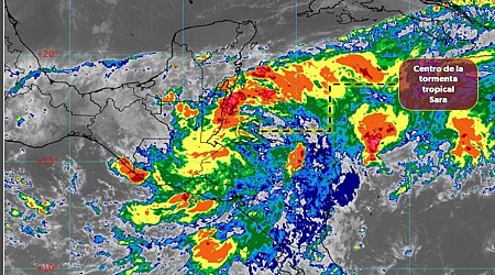 Tormenta tropical Sara se dirige a México tras dejar miles de afectados en Honduras