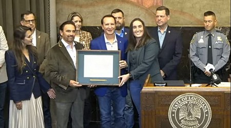 Landry, LDWF commemorate start of first black bear hunting season since 1980s