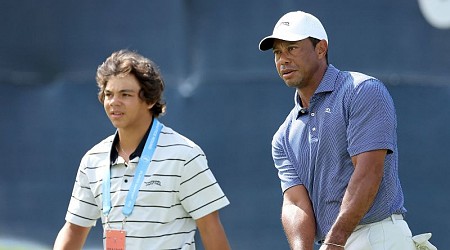 Tiger Woods to compete for first time since back surgery at PNC Championship with son