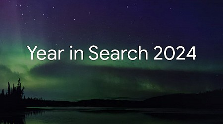 A 'Year in Search' highlights Google's top trends across AI and shows in 2024