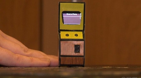 Ontario student builds world's smallest arcade machine