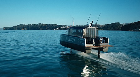 Foiling e-ferry certified for commercial operations starting early 2025