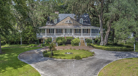 Historic $13.2M SC coastal home for sale has a tower for drinking cocktails and watching sunsets