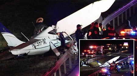 1 dead after small plane crashes along Westchester highway near county airport