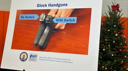 New Jersey, Minnesota sue Glock over switch that allows pistols to fire like machine gun