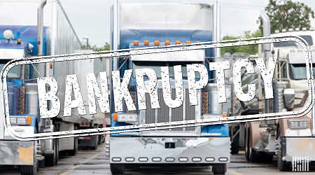 West Virginia trucking company files for bankruptcy