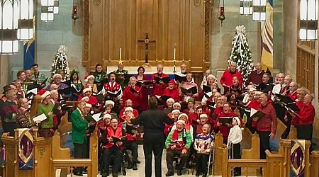 70-Person Barbershop Chorus Returns With 3 New Numbers, Guest Quartets