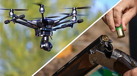 It’s illegal to shoot down a drone