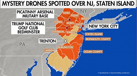 Drone mystery continues as New Jersey lawmakers demand explanation from federal authorities