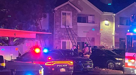 Colorado Springs firefighters respond to apartment fire, two people sent to hospital