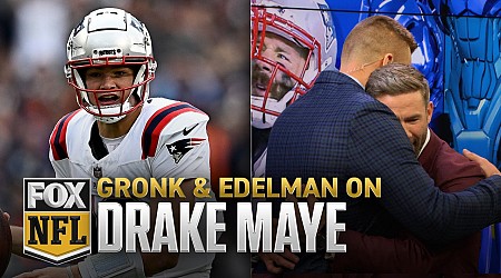 Rob Gronkowski & Julian Edelman discuss Patriots QB Drake Maye | FOX NFL Kickoff