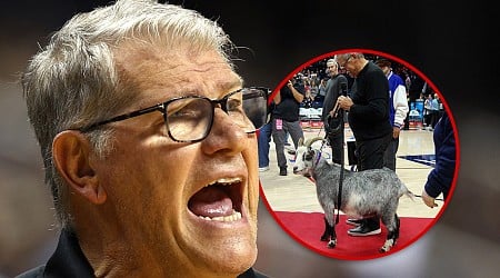 UConn Ripped Over Handling Of Goat At Geno Auriemma Ceremony