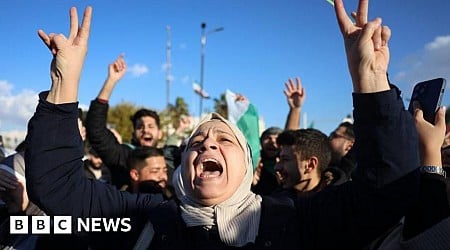 Jubilant Syrians crowd squares for victory rallies