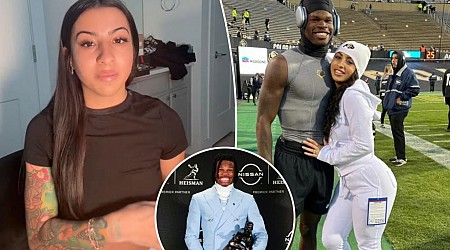 Travis Hunter fiancée Leanna Lenee blasts haters after viral Heisman attacks