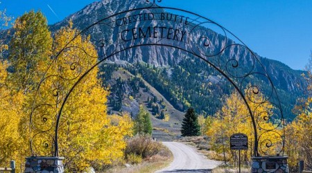 Crested Butte Cemetery in Crested Butte, Colorado