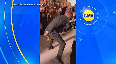 WATCH: Grammy-winning trombone player lets loose at wedding