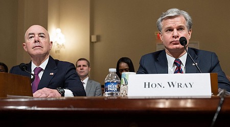 Mayorkas, Wray draw fire for declining to testify in public at threats hearing