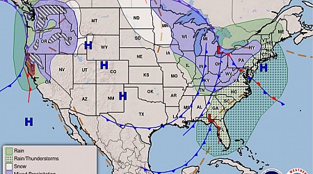 Snow forecast this week: Winter storm warning in PNW, snowfall in northern Plains