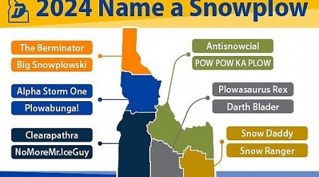 North Idaho students chose snowplow names for ITD