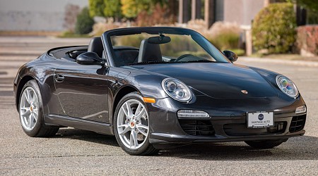 36k-Mile 2009 Porsche 911 Carrera Cabriolet 6-Speed