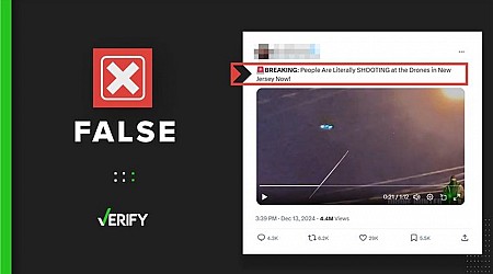 Viral video of New Jersey drone shooting is fake