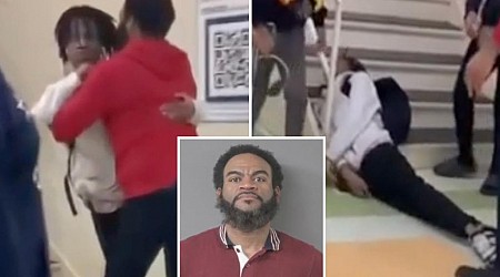 North Carolina parent arrested for strangling student inside school in caught-on-video attack: police