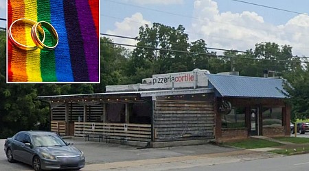 Tennessee pizza shop faces backlash after declining to cater same-sex wedding