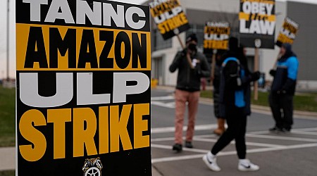 Amazon employees at 7 facilities strike as Teamsters seek labor contract