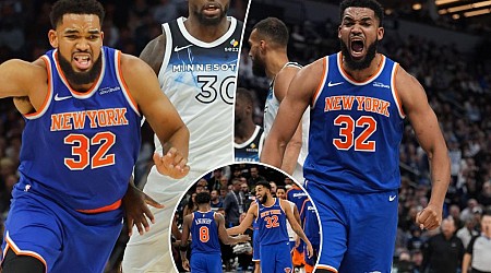 Karl-Anthony Towns leads Knicks to blowout win over Timberwolves