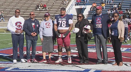 S.C. State offensive lineman named an FCS All-American