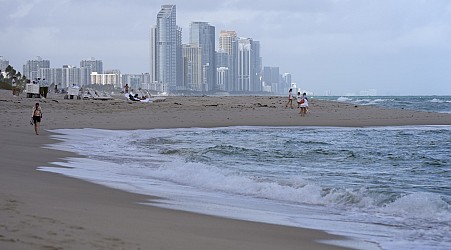 About 3 dozen high-rise buildings in South Florida are sinking, a study finds