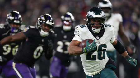 Eagles' Saquon Barkley used humbling playoff moment on Giants to change his training approach